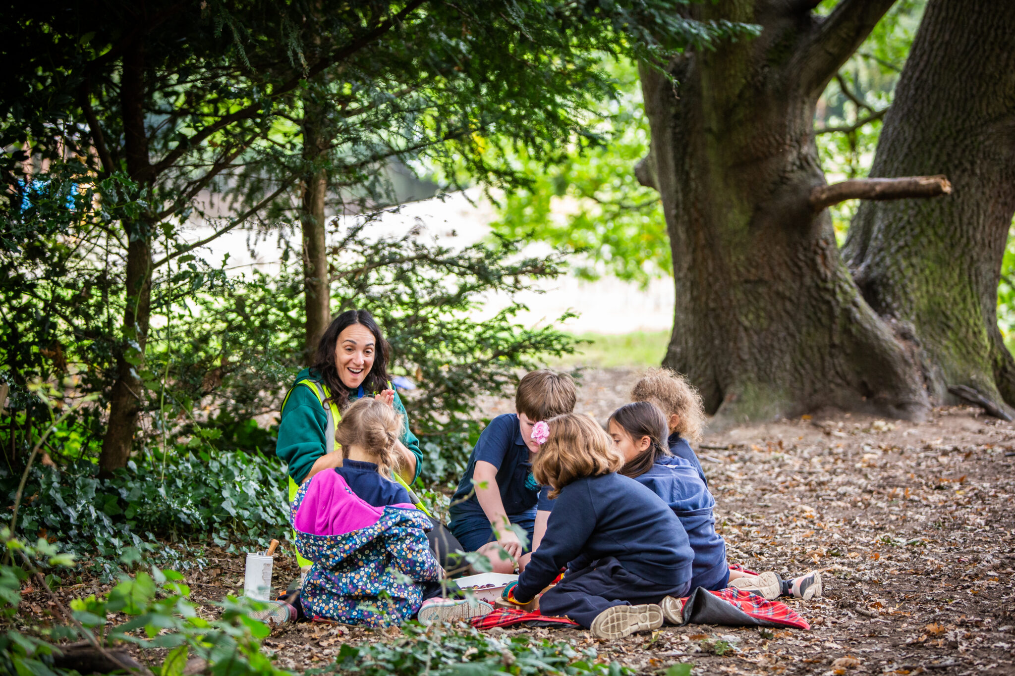 Hampstead Heath is down the road from the school and children enjoy regular outings to this beautiful park.