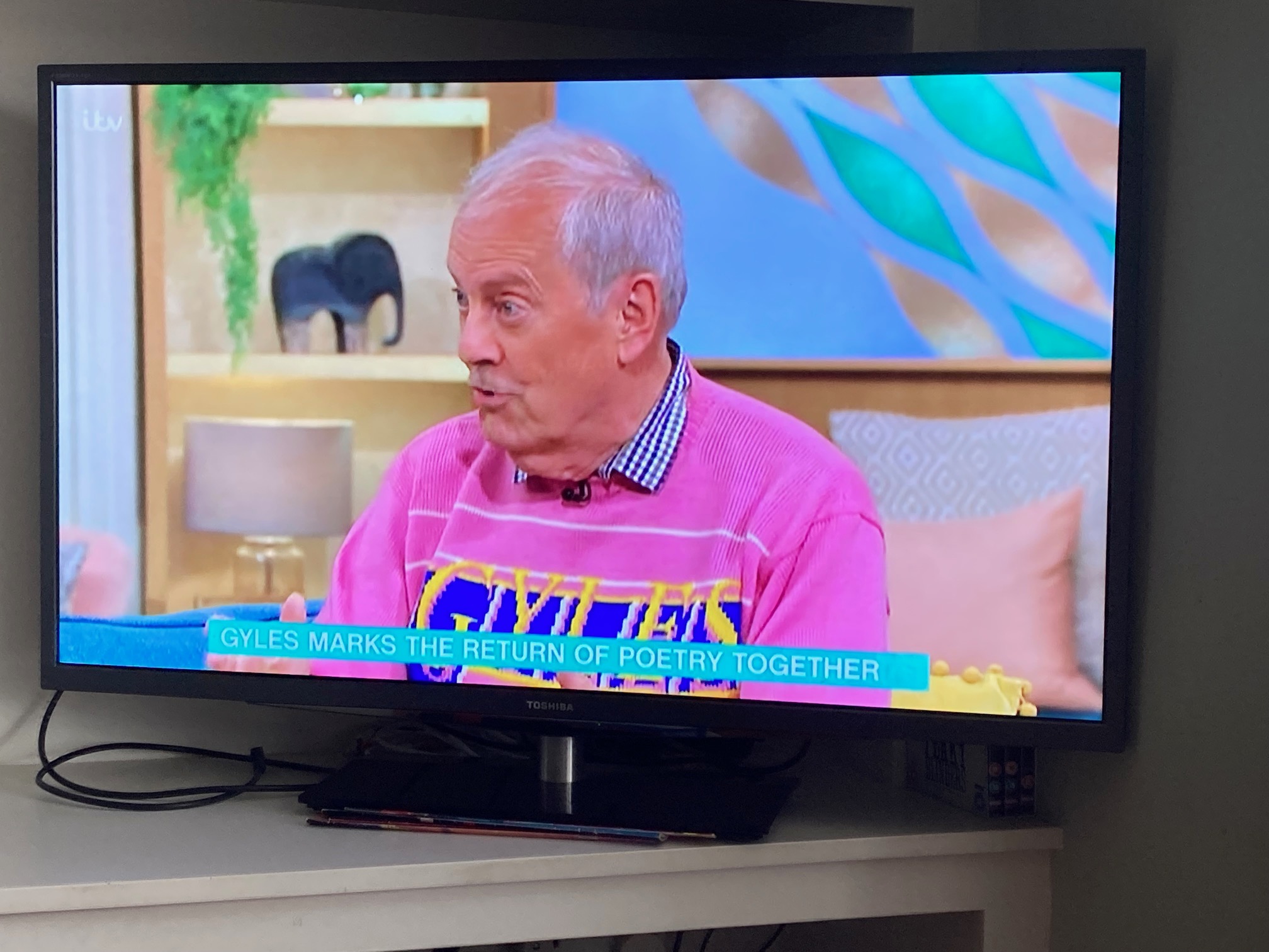 Gyles Brandreth chats with ITV about Poetry Together 2021